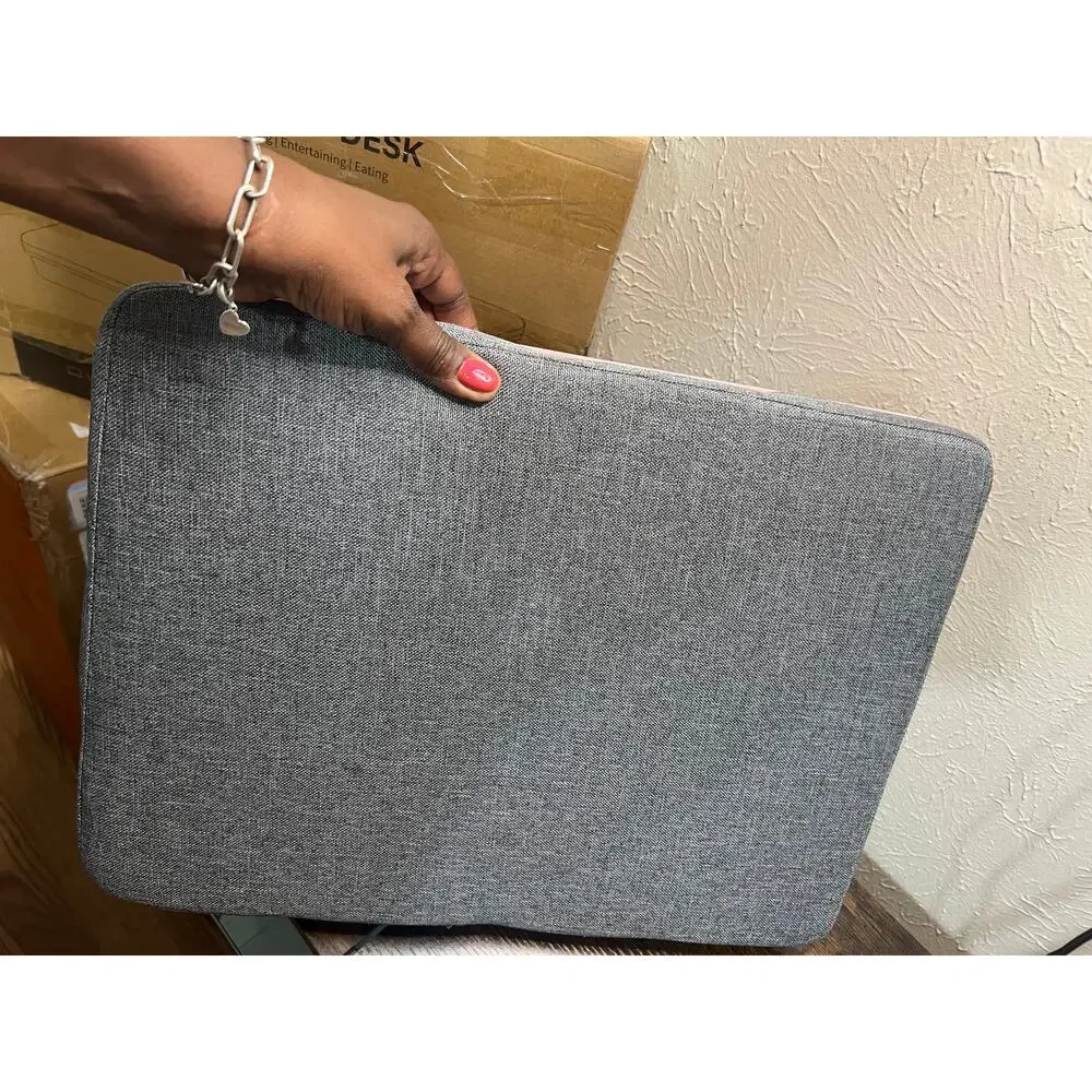 ZEAPTAC Lap Desk With Pillow Cushion, Portable Bed Desk, Fits Up To 15.6